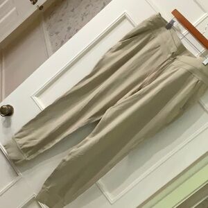 Lululemon joggers size 14 tan